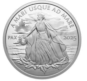 Sehr beliebt | 1 Dollar Friedensdollar 2025 PP Kanada