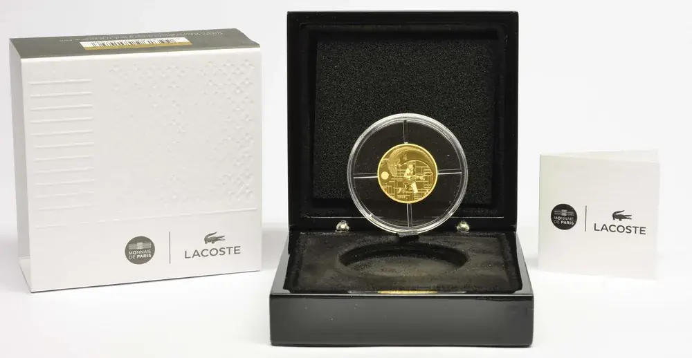 50 Euro Lacoste 2023 PP Frankreich Gold - Extra sparen