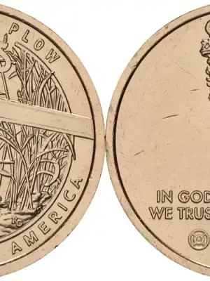 1 Dollar Pflug – Illinois 2024 P vz. USA - Aktionspreis