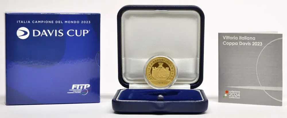 Top-Angebot - 50 Euro Davis Cup 2023 2024 Stgl. Italien