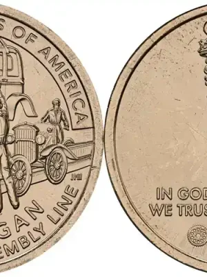 1 Dollar Michigan P 2025 USA | Jetzt neu