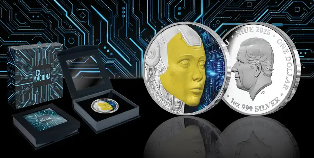 Markenqualität | Niue 2025 1 Dollar Ex Machina PP