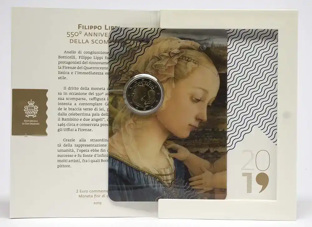 Aktion | 2 Euro Lippi 2019 Stgl. San Marino