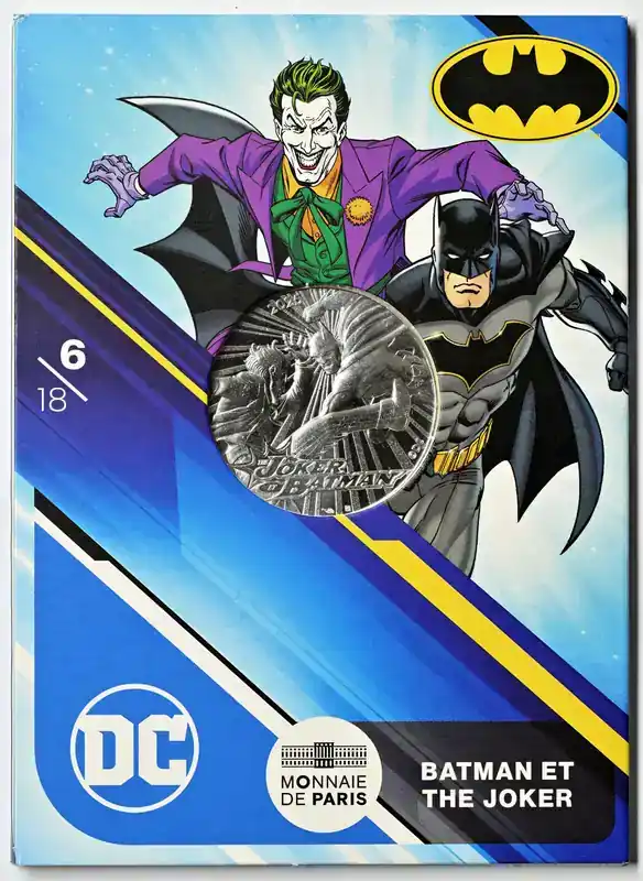 10 Euro Batman und Joker 2025 bfr Frankreich - Bestpreis