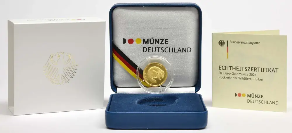 20 Euro Biber 2024 Stgl. Deutschland - Nur noch wenige