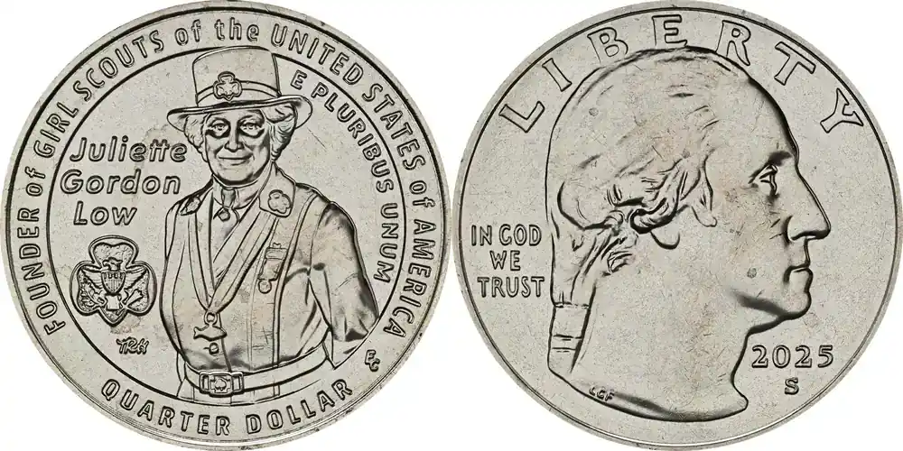 Hammerpreis | 25 Ct Juliette Low 2025 S vz. USA