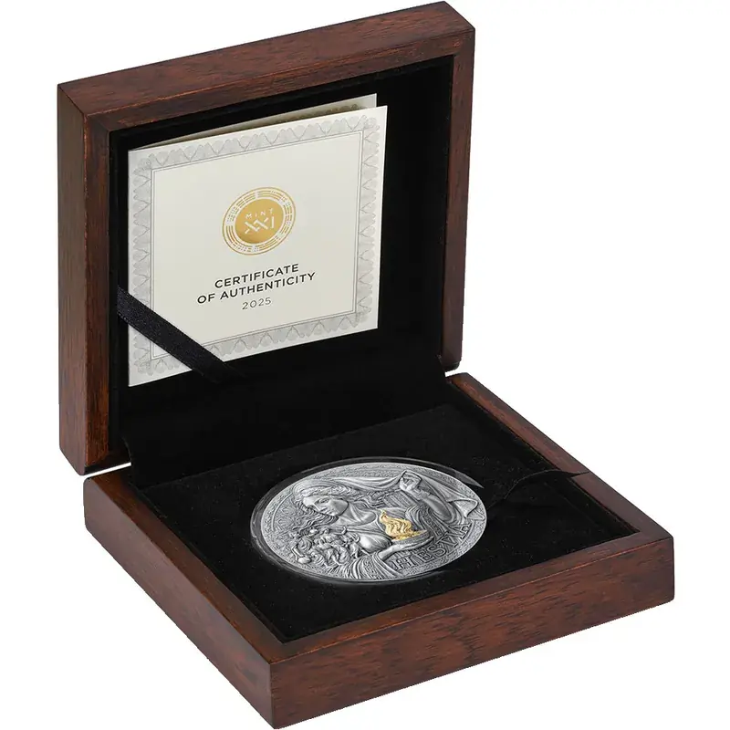 Kundenfavorit | Kamerun 3000 Franc Hestia – Antik Finish 2025