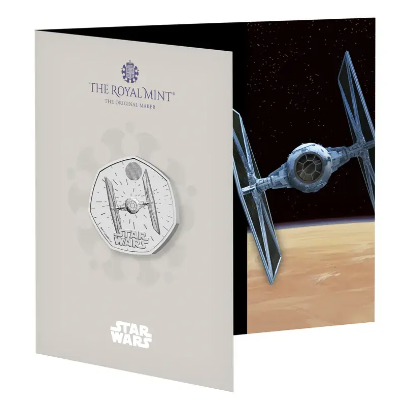 Begrenzte Stückzahl | Großbritannien 2024 0,5 Pfund TIE Fighter bfr