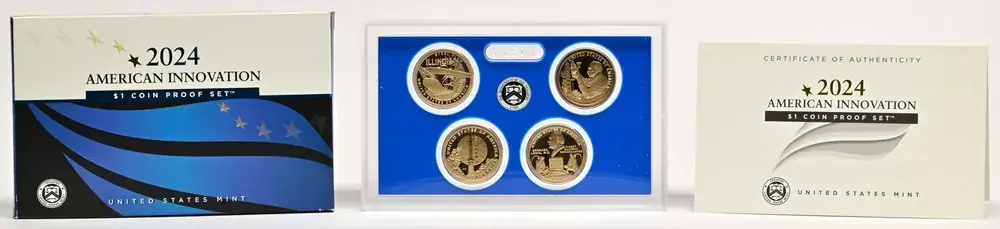 USA 2024 4×1 Dollar Amerikanische Innovationen – Set PP | Bestpreis