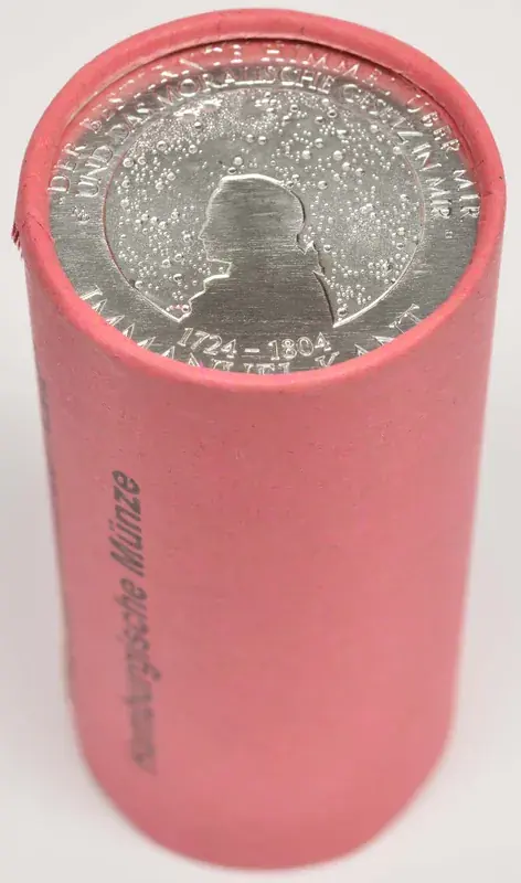 20 Euro Originalrolle 25×20 Euro Kant 2024 bfr Deutschland | Sehr gefragt