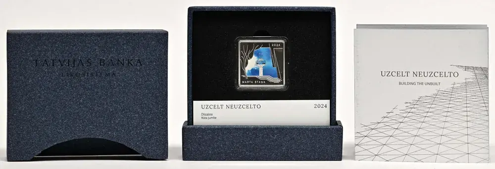 5 Euro Erbaut das Ungebaute 2024 PP Lettland - Kundenliebling