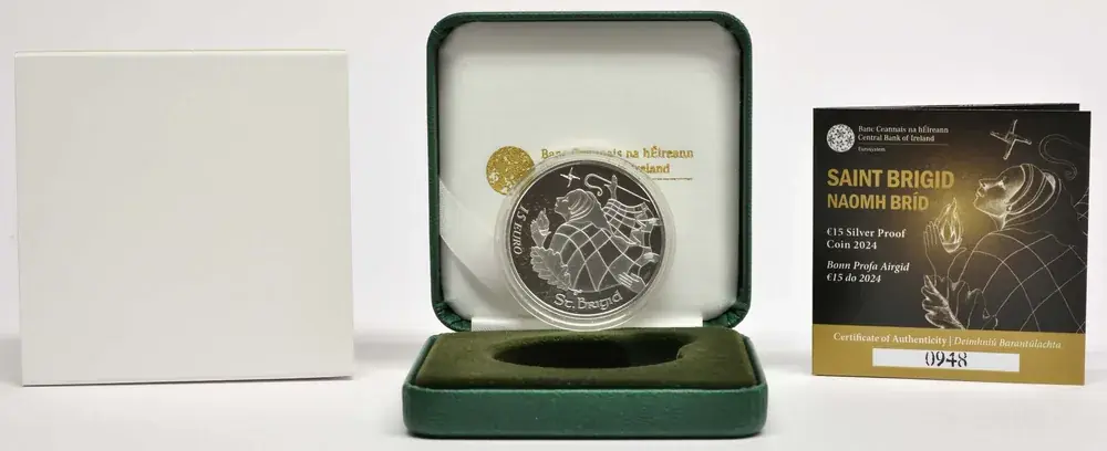 15 Euro Heilige Birgit 2024 PP Irland - Sicher bezahlen
