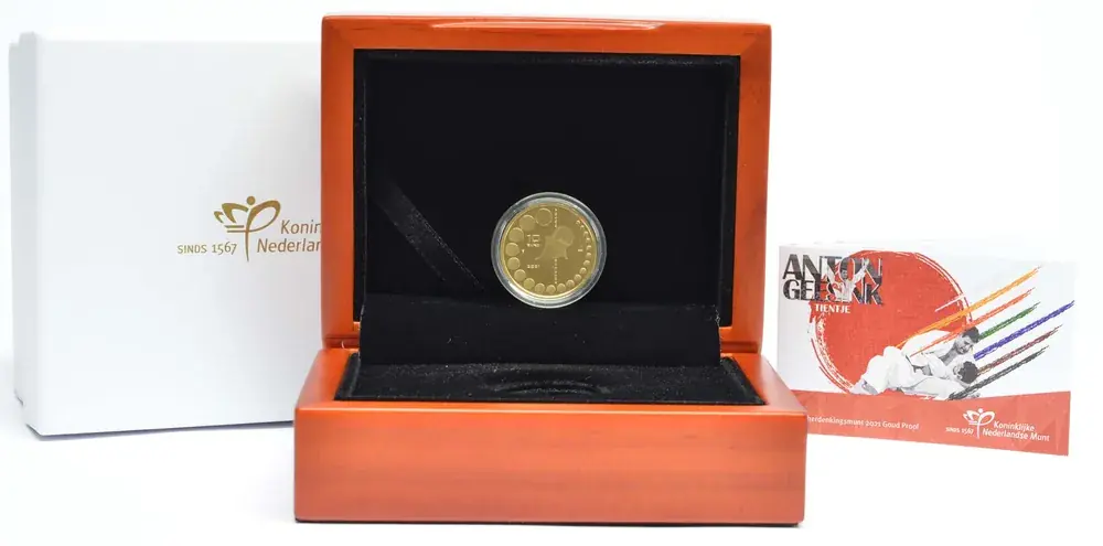 10 Euro Anton Geesink 2021 PP Niederlande | Top-Qualität