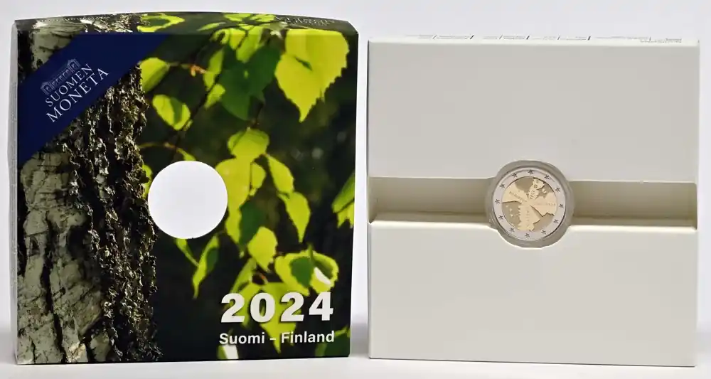 2 Euro finnische Architekten 2024 PP Finnland - Neu verfügbar