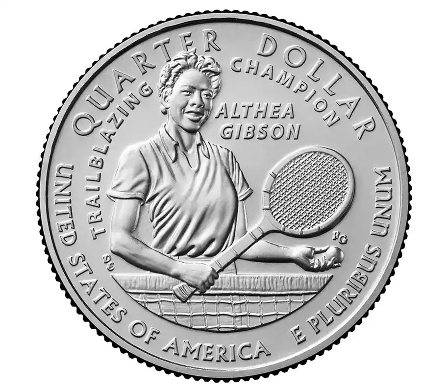 25 Ct Althea Gibson 2025 D vz. USA | Aktion