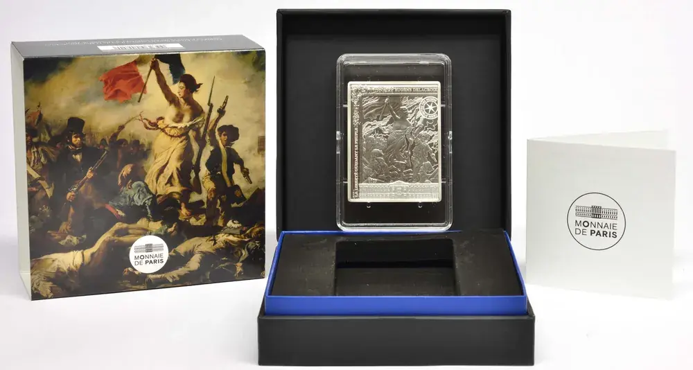 50 Euro Delacroix 2023 PP Frankreich 100g Silber - Nur noch kurze Zeit