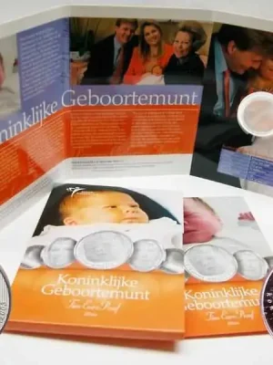 Neu eingetroffen | Niederlande 10 Euro Geburt Prinzessin Catharina-Amalia 2004 PP