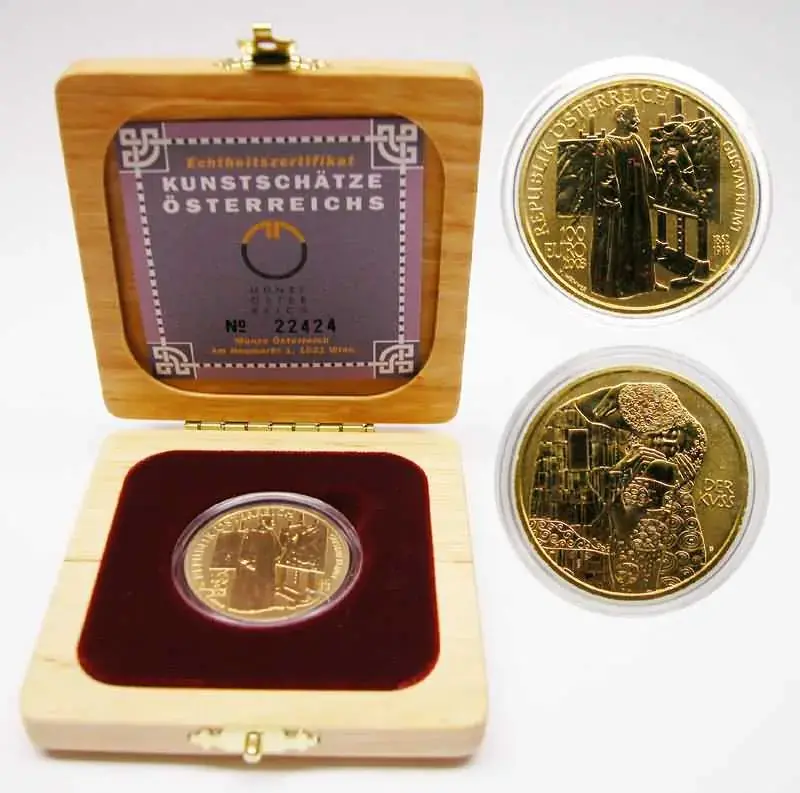 Premium-Qualität - Österreich 2003 100 Euro Malerei Stgl.