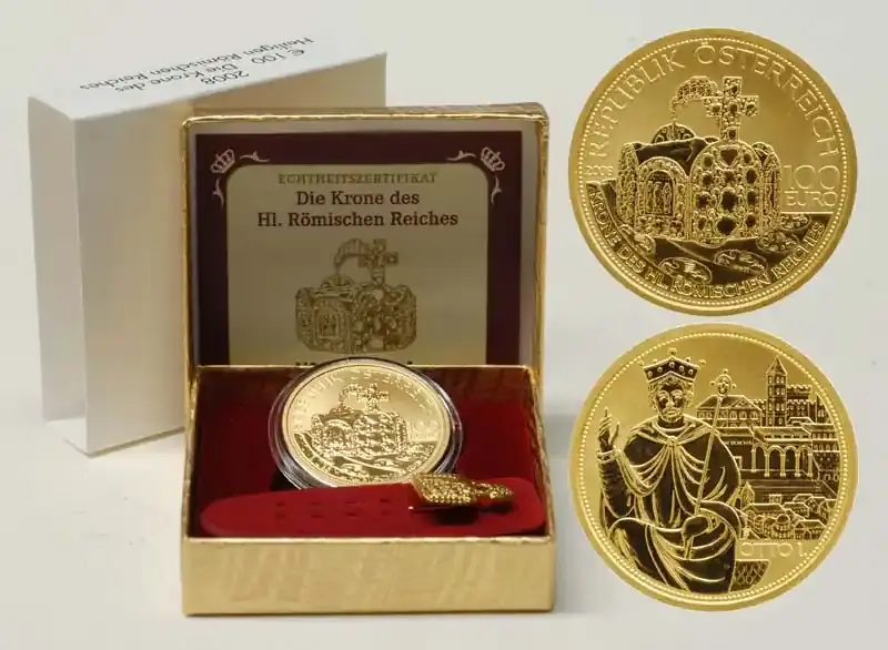 Top-Preis | 100 Euro Heiliges Römisches Reich 2008 PP Österreich
