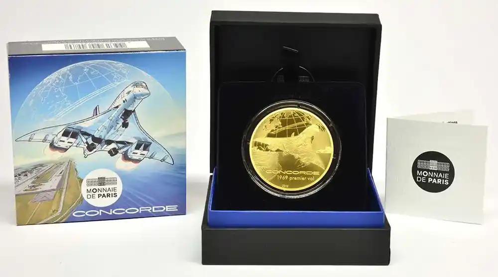 Letzte Stücke | 200 Euro Concorde 2018 PP Frankreich Gold