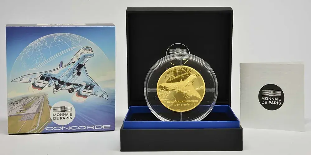Sale | 500 Euro Concorde 2019 PP Frankreich Gold