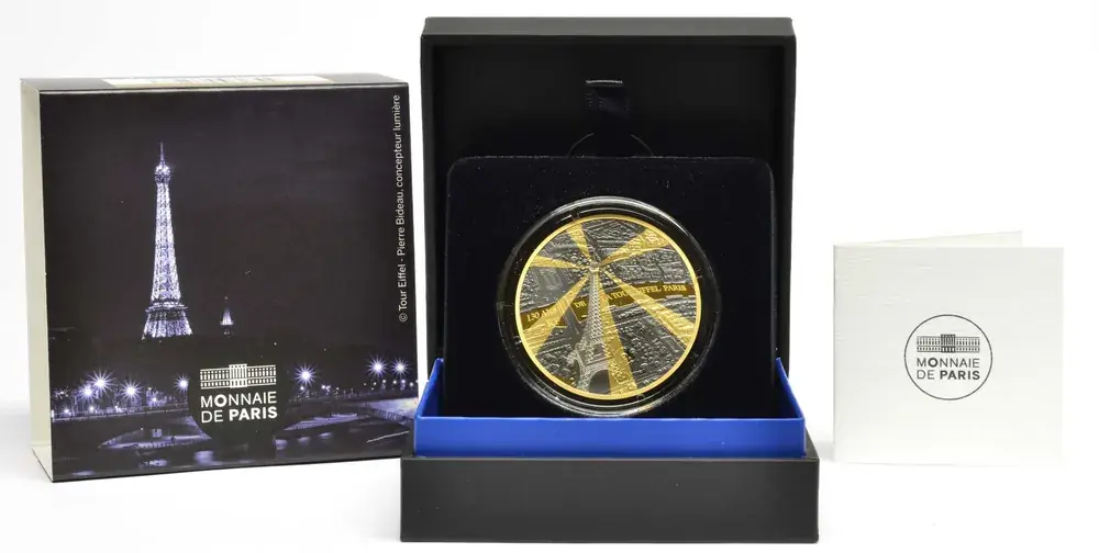 Preis gesenkt - 200 Euro Eiffelturm 2019 PP Frankreich Gold