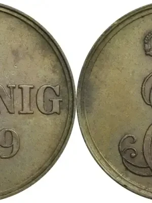 Nur heute - Hannover 1849 B 1 Pfennig vz.