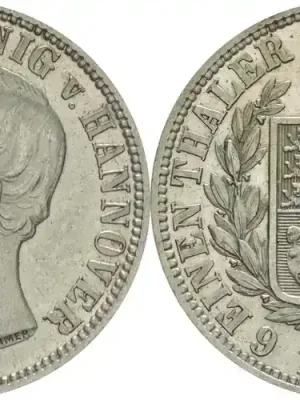 Hannover 1859 B 1/6 Taler patina vz/Stgl. - Bewährte Qualität