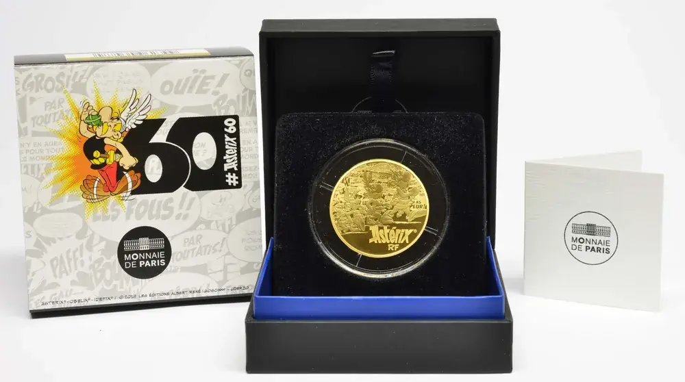 100 Euro Asterix 2019 PP Frankreich Gold | Zertifiziert
