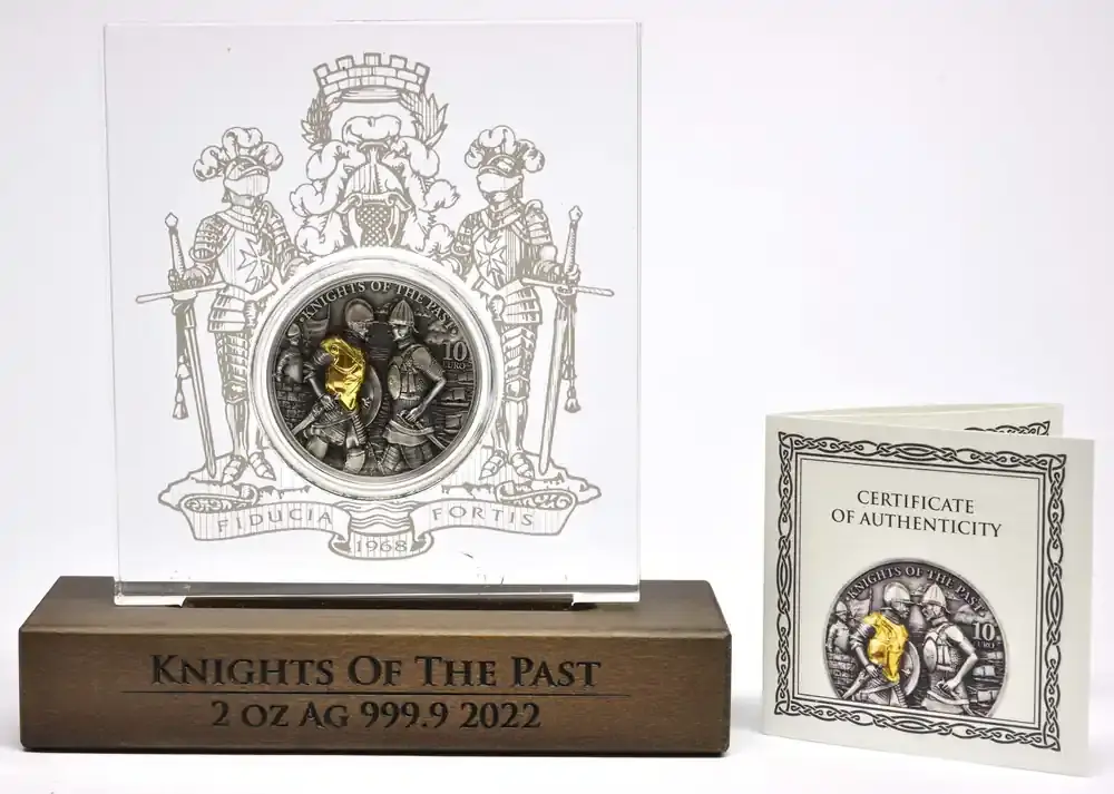 Bestpreis - 10 Euro Knights of the Past 2022 Stgl. Malta