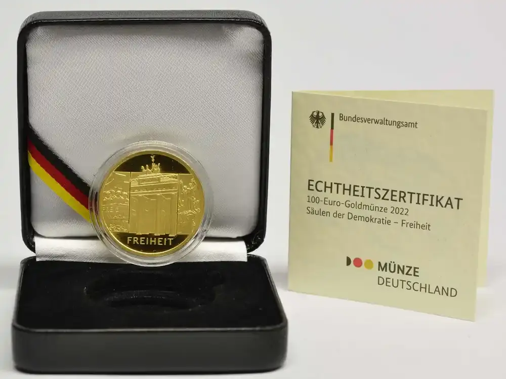 Markenqualität | 100 Euro Freiheit 2022 A Stgl. Deutschland