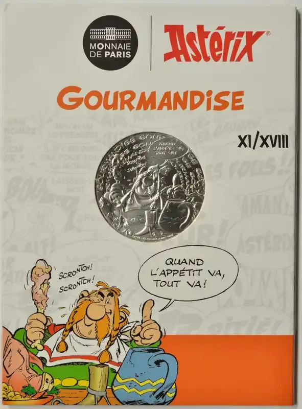 Frankreich 2022 10 Euro Gourmandise 11/18 bfr - Super-Preis