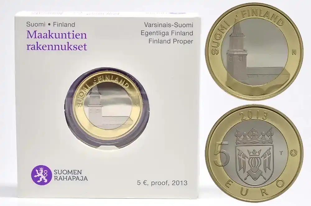Finnland 2013 5 Euro Finnland – Kathedrale Turku PP | Sofort kaufen