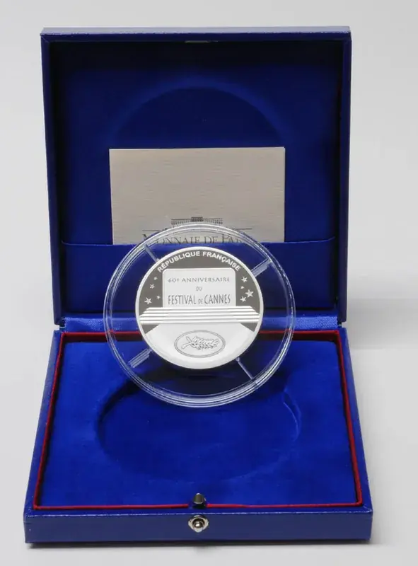 Super-Preis | Frankreich 20 Euro Cannes 2007 PP Silber 5 Unzen