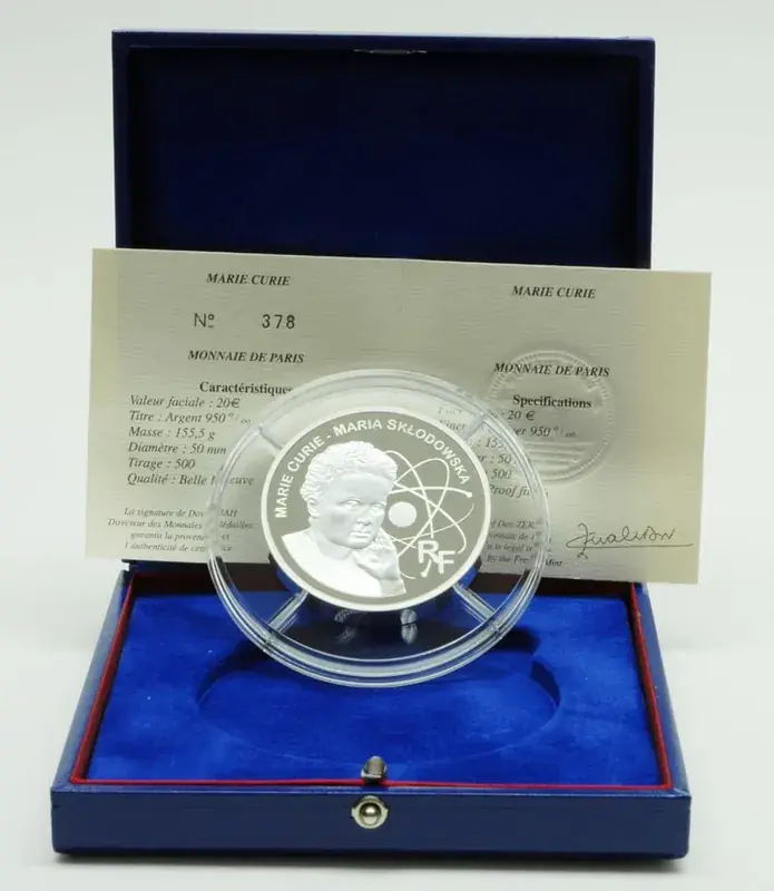 Frankreich 20 Euro Marie Curie 2006 PP - Schnell zugreifen
