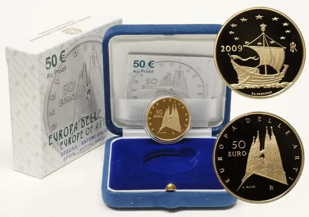 Italien 50 Euro Ungarn 2010 GOLD PP | Hammerpreis