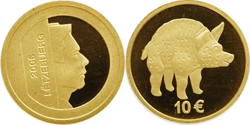Luxemburg 2006 10 Euro Wildschwein vom Titelberg in Originalkapsel PP | Herstellerpreis