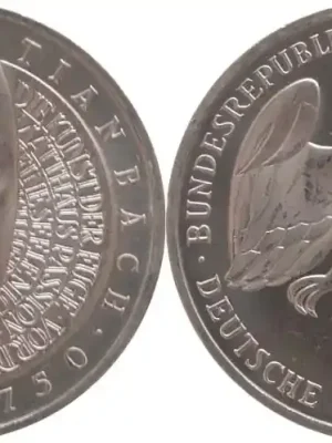 Deutschland 2000 F 10 DM J.S. Bach vz/Stgl. | Jetzt neu