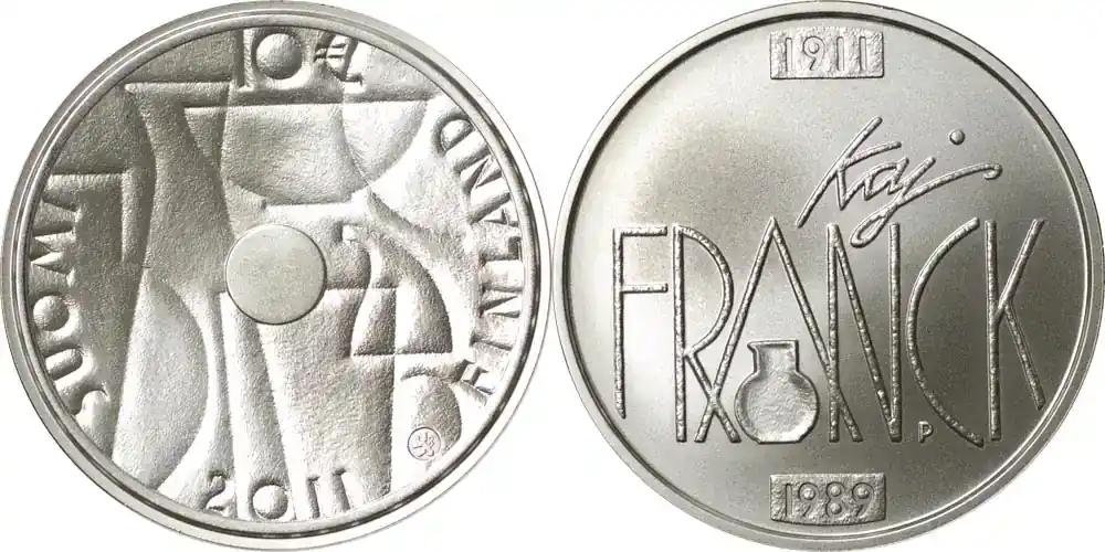 Beliebt - Finnland 10 Euro 100. Geburtstag von Kaj Franck 2011 St