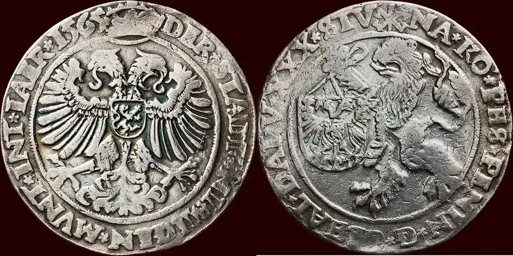 Bestseller | 30 stuivers 1556-1564 NOORDELIJKE NEDERLANDEN (NETHERLANDS) – RIJKSSTAD NIJMEGEN – FERDINAND I, – Daalder van 1565 zfr-