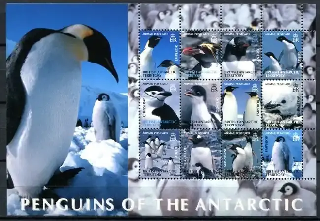 Nur für kurze Zeit | Briefmarken 369-380 n. Chr. BAT Britische Antarktis 2003 Pinguine Vögel Penguins Birds 369-380 MNH
