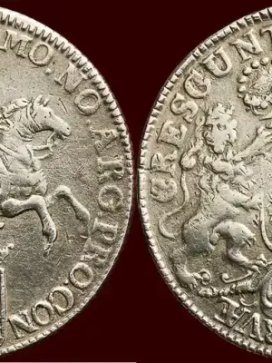 Zilveren rijder NOORDELIJKE NEDERLANDEN (NETHERLANDS) – REPUBLIEK, 1581-1795 – ZEELAND – 1754/3, Middelburg zfr- - Begrenztes Angebot