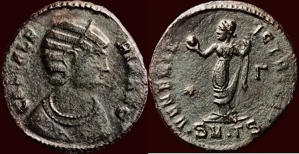 Bestpreis | Roman Empire Follis (305-311) GALERIA VALERIA, wife of Galerius Maximianus – BI Tessalonika (308-310) vf-