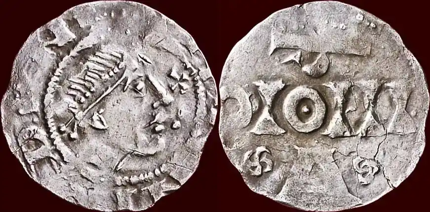 Endet bald | Penning 1027-1039 NOORDELIJKE NEDERLANDEN (NETHERLANDS) – RIJKSSTAD NIJMEGEN – KOENRAAD II, – z.j. ss