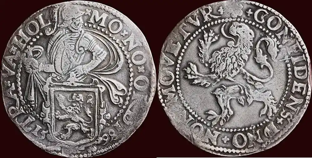 Günstig - Leeuwendaalder NOORDELIJKE NEDERLANDEN (NETHERLANDS) – REPUBLIEK, 1581-1795 – UTRECHT – 1599/98, Utrecht ss