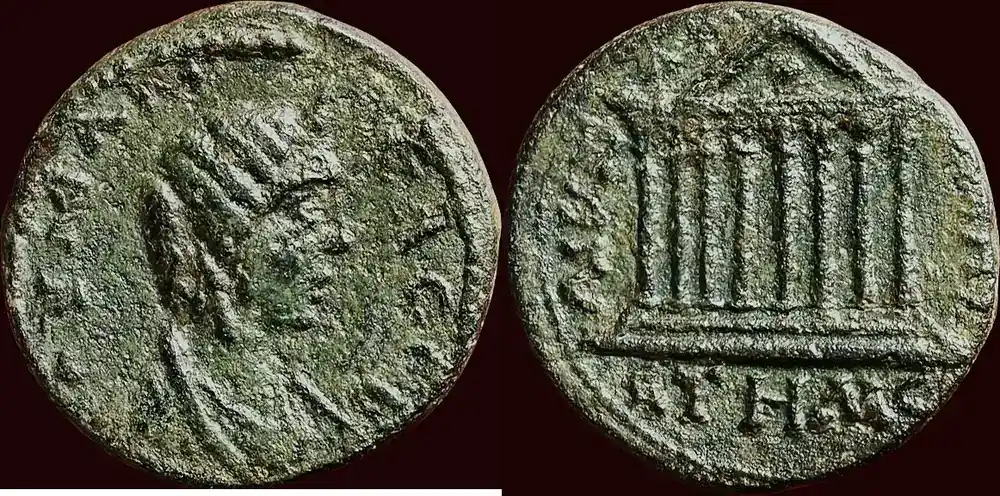 Roman Empire JULIA MAMAEA, mother of Severus Alexander – CILICIA – AE 24, Anazarbus, year 248 (229/230 AD) f / ss à ss- - Werkspreis