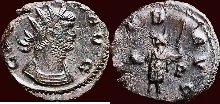 Roman Empire Antoninianus (261-262) GALLIENUS, 253-268 – BI Rome Struck on a short flan. s detailed portrait. | Günstig
