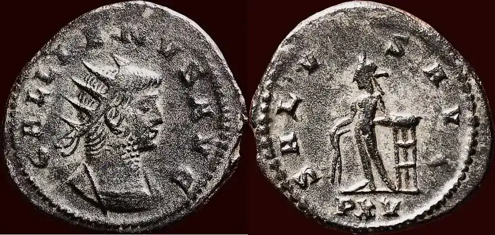 Direkt ab Werk - Roman Empire Antoninianus (267) GALLIENUS, 253-268 – BI Antiochia ss