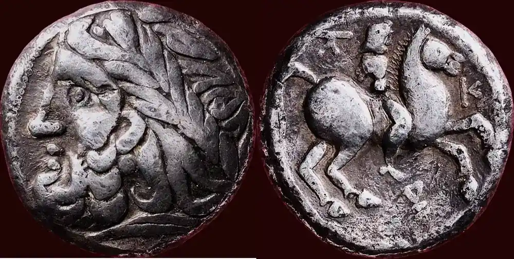 Top-Preis | AR Tetradrachm CELTIC TRIBES – DANUBE REGION – 3rd/2nd century BC vf-