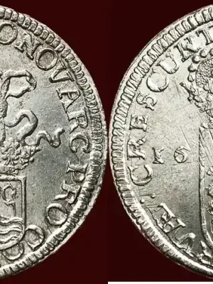 Zilveren dukaat NOORDELIJKE NEDERLANDEN (NETHERLANDS) – REPUBLIEK, 1581-1795 – ZEELAND – ½ 1673, Middelburg vz / unz | Expresslieferung